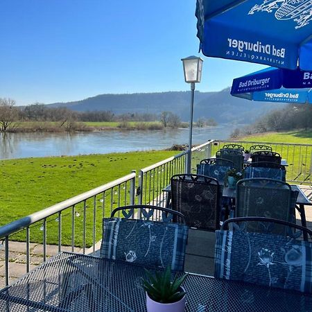 Camping Am Bootshaus Beverungen Exterior foto