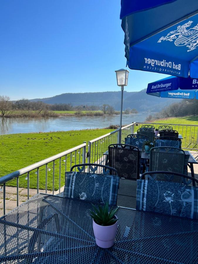 Camping Am Bootshaus Beverungen Exterior foto